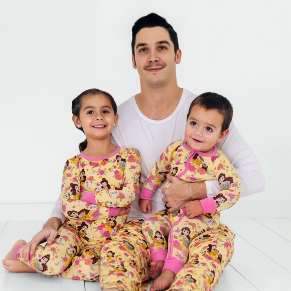 NIB Little Sleepies Disney Princess Belle Zippy- 2T- Floral, Bamboo, Cozy - Picture 8 of 14